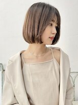 ロンド フィーユ(Lond fille)&nbsp;韓国ボブヘア☆どこからみても可愛い！ペールベージュ♪