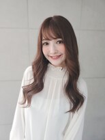 ヘアーデザイン ミヤビ 広尾(HAIR DESIGN MIYABI) 韓国風サラサラウェーブ　ブラウンベージュ系ピンクアッシュ