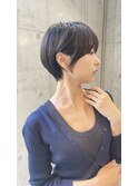 calna by ELMO/ショートボブ/ハンサムショート/丸みショート