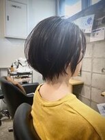 モールヘア 西中島店(MOOL hair) 大人ショートボブ/イルミナカラーグレーベージュ/カーキ