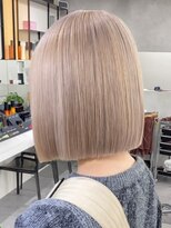 ベレーザ 渋谷(BELEZA)&nbsp;2675艶感金髪ボブブロンドヘア栗色タンバルモリボブバイカラー