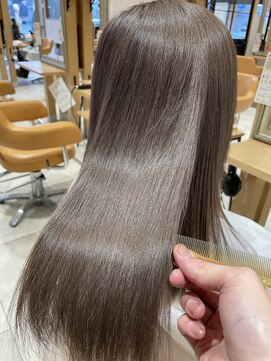 ラ ブーケ 中川中島店(La Bouquet) ミルクティー×髪質改善トリートメント