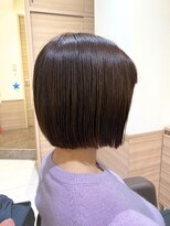 アッシュ 中山店(Ash)&nbsp;切りっぱなしボブとグレージュ