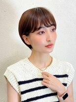 ハウスアンドヘアーワークス(House&Hair works)&nbsp;前髪長め大人小顔ショート30代40代50代　藤沢