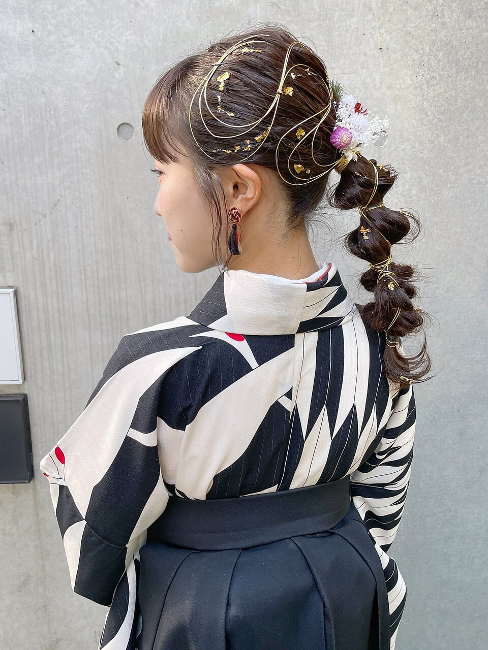 MILK/MURIEL Misa】着物ヘア 卒業式ヘアセット：L197557348