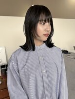 アワイ(awai)&nbsp;顔まわりレイヤーミディアムヘア