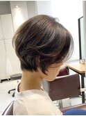 骨格補正!丸みくびれショート