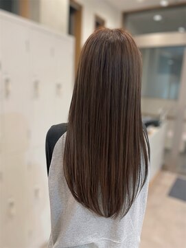 ヘア カフェ クマ(Hair×Cafe KUMA) 艶髪ロングストレート