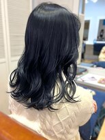 リコ 池袋東口店(Liko)&nbsp;【Liko池袋東口店】ブルベ　ネイビーブラック　髪質改善　透明感