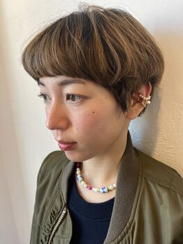 ヘアー ミュゼ 大西店(HAIR Musee)の写真/貴方の魅力を引き出すショートヘアを提案。経験豊富なスタイリストだから出来る似合わせスタイルをご提供♪