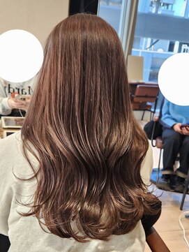 アフロート ギンザ(AFLOAT GINZA) 【Nanako。】ツヤ感カラーレイヤースタイル