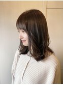 グレージュ×メテオカラー