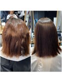 髪質改善酸性ストレート 美髪ケア下赤塚 縮毛矯正