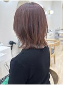 say.ミディアムレイヤー/くびれレイヤー/ピンクブラウンベージュ
