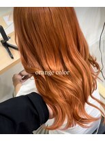 ヘアリゾート レガロ(hair resort REGALO)&nbsp;オレンジカラー