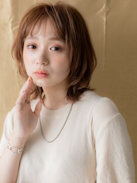 モッズヘア 越谷(mod's hair) 逆グラデーションカラー大人ボブウルフカットA0越谷20代30代40代