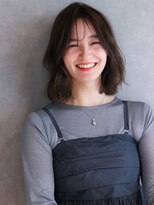 ルー ハナレ(Luu HANARE)&nbsp;ミディアムボブ/髪質改善/髪質改善/水素カラー/神戸/髪質改善