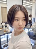大人の洗練ショートボブ｜30代からの品よく若見えヘア