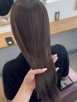 ペレ アネックス 大阪梅田茶屋町店(PELE ANNEX) ミディアムヘア/暗めカラー/グランマッシュ/梅田