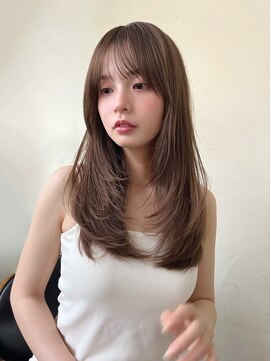 ノットバイベル 大宮(knot by belle) 大宮　レイヤーカット　ワンカール　前髪カット