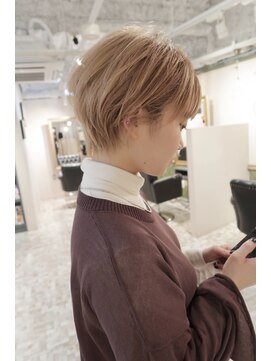 メモリーズ 水天宮前店(Memories) 30代40代50代白髪ぼかし小顔マッシュショート髪質改善ブルージュ