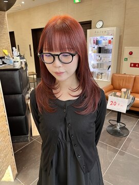オプスヘアーフェリース(OPS HAIR feliz) 暖色カラー/レイヤーカット/10代/20代/30代/天神
