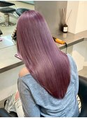 ラベンダーピンク/ラズベリーピンク/パープル/似合わせカット