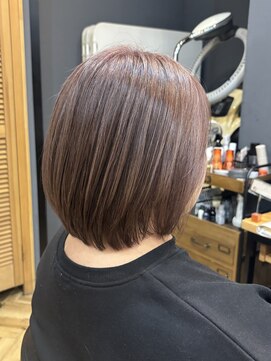 アルター(aL ter) 【ボブ×ピンクブラウン】ショートボブ/鎌取/林愛華