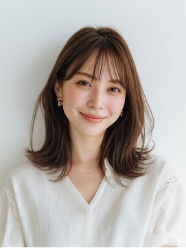 e.m.a プレミアムビューティーサロン 栄駅店(e.m.a PREMIUM BEAUTY SALON) レイヤーカット/イメチェン/外ハネボブ/美髪/ワイドバング/髪型