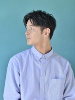ロアー ヘアー マチルダ 千葉店(RAWR hair MATILDA)&nbsp;【RAWR】スーツ短髪束感モテる黒髪シークレットパーマ流行
