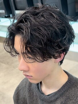 フィフス 札幌大通(fifth) 大通波巻きパーマシャドウパーマルーズパーマセンターパート◆