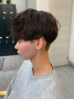 フゥ 宇都宮戸祭(FeU)&nbsp;宇都宮メンズカットメンズパーマ波巻きスパイラルパーマツイスパ