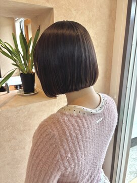 ムク 甲府(muku.) ボブ/透明感カラー/ブリーチカラー/ハイトーン