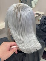 セレーネヘアーレイズ 梅田店(Selene hair Raise)&nbsp;黄色味が出ないホワイトシルバー