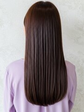 ガーディナ(Gardina) チョコレートブラウン ストレート 髪質改善トリートメント 20代
