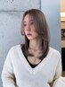 カラー+フローディアトリートメント¥6600