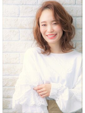 ソア 武蔵小杉(SOAR) 無造作黒髪伸ばしかけラフヴェールウェーブの小顔フェザーロング