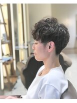 アーチ(ARCH)&nbsp;クールな大人ショートパーマ【ARCH】片山雄