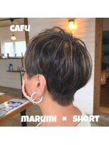 カフーヘアー 本店(Cafu hair) ハイライトショートスタイル☆