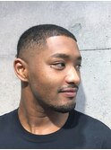 NBAスキンフェードボウズ　オシャレバズカット　メンズ