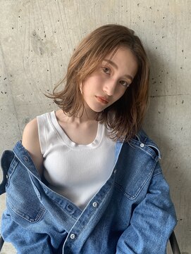 セレイン(serein) 力の抜けたロブヘア