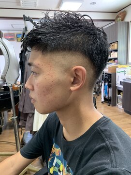 ちどり ツーブロック