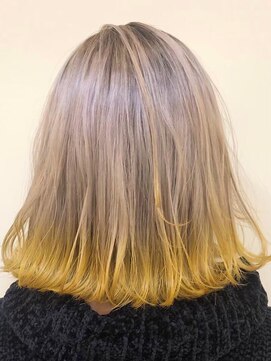 ジーナ 池袋(Zina) #イルミナ#アディクシー#デザインカラー