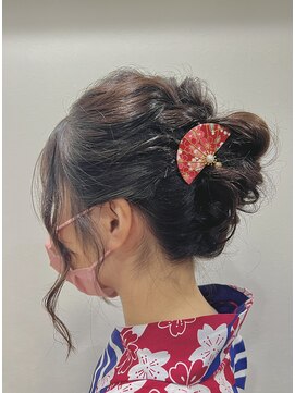 リリー シンジュク(Lilly) 【Lilly新宿】＃アレンジ＃ヘアセット＃浴衣