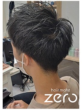 ヘアメイクゼロ 坂戸駅前店(hairmake zero) メンズ　刈り上げショート