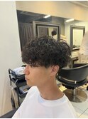 波巻きスパイラルパーマ　ツイストスパイラルパーマ　メンズ