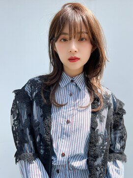 メーヴェ(Mowen) mowen 南堀江スイートAラインxゆるふわロングxラフウェーブ