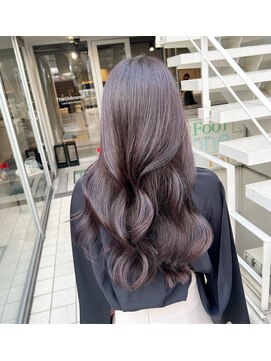 アソビセカンド 原宿(ASOBI 2nd) 前髪/マチルダボブ/ピンクベージュ/インナーグレージュ/ブルー