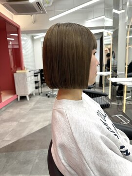ロンドヴァリー 渋谷店(Lond vallee) ボブ～髪質改善ストレート～