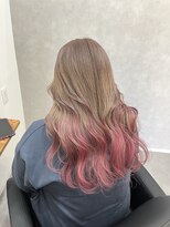 ワク(waku)&nbsp;ピンク/グラデーション